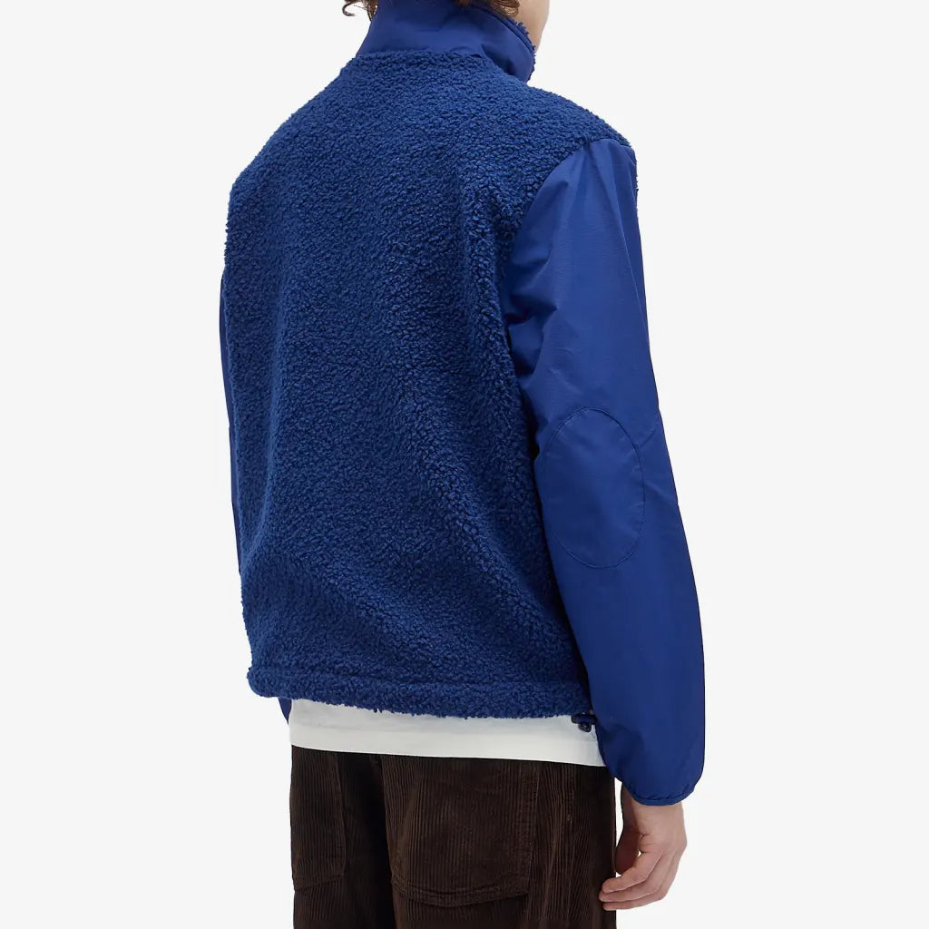 balled fleece jacket