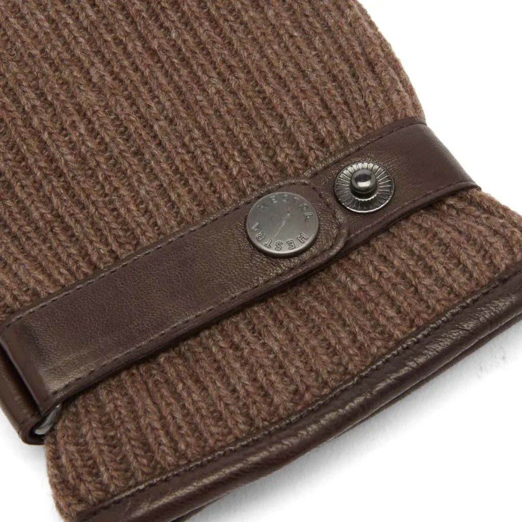 brown gloves