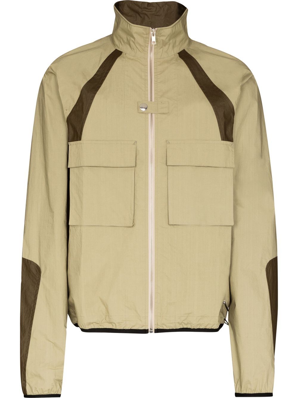 panelled track jacket