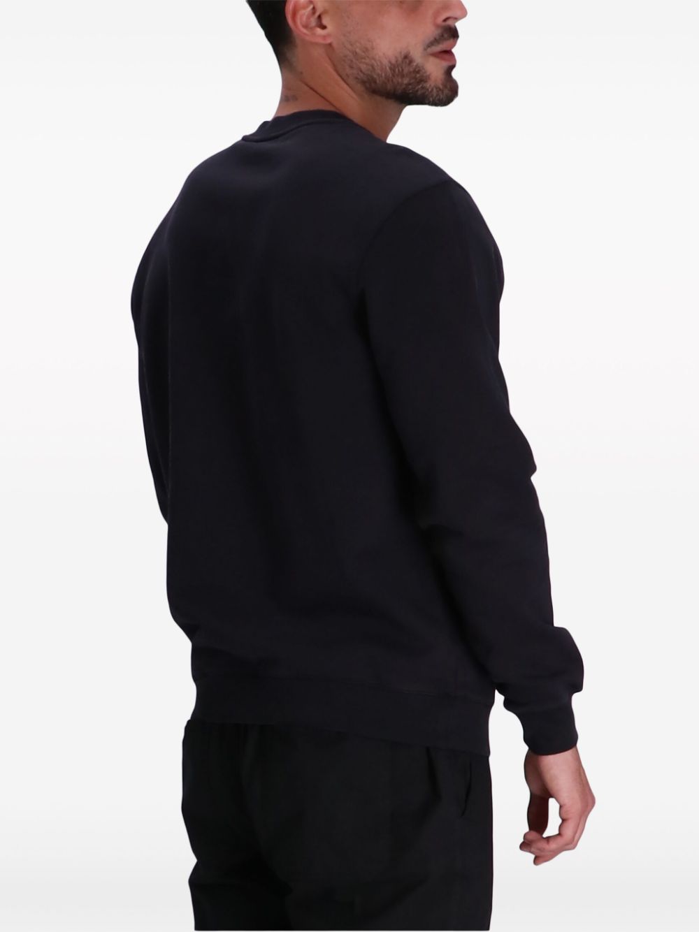 crew-neck cotton sweatshirt
