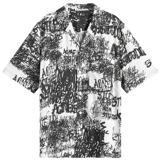 Chaos Print Short Sleeve Shirt
