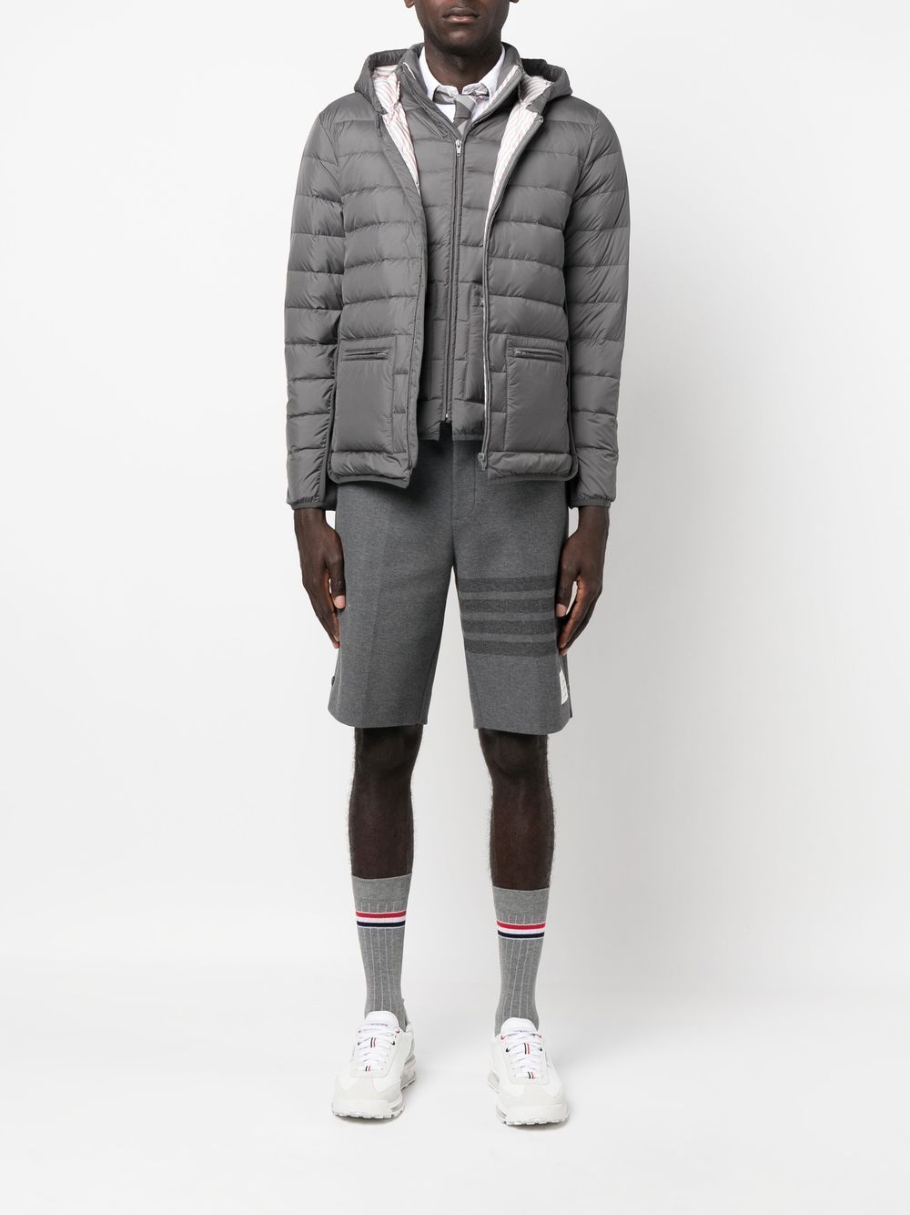 down-feather padded gilet