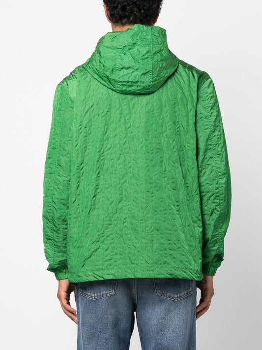 crinkled-finish windbreaker