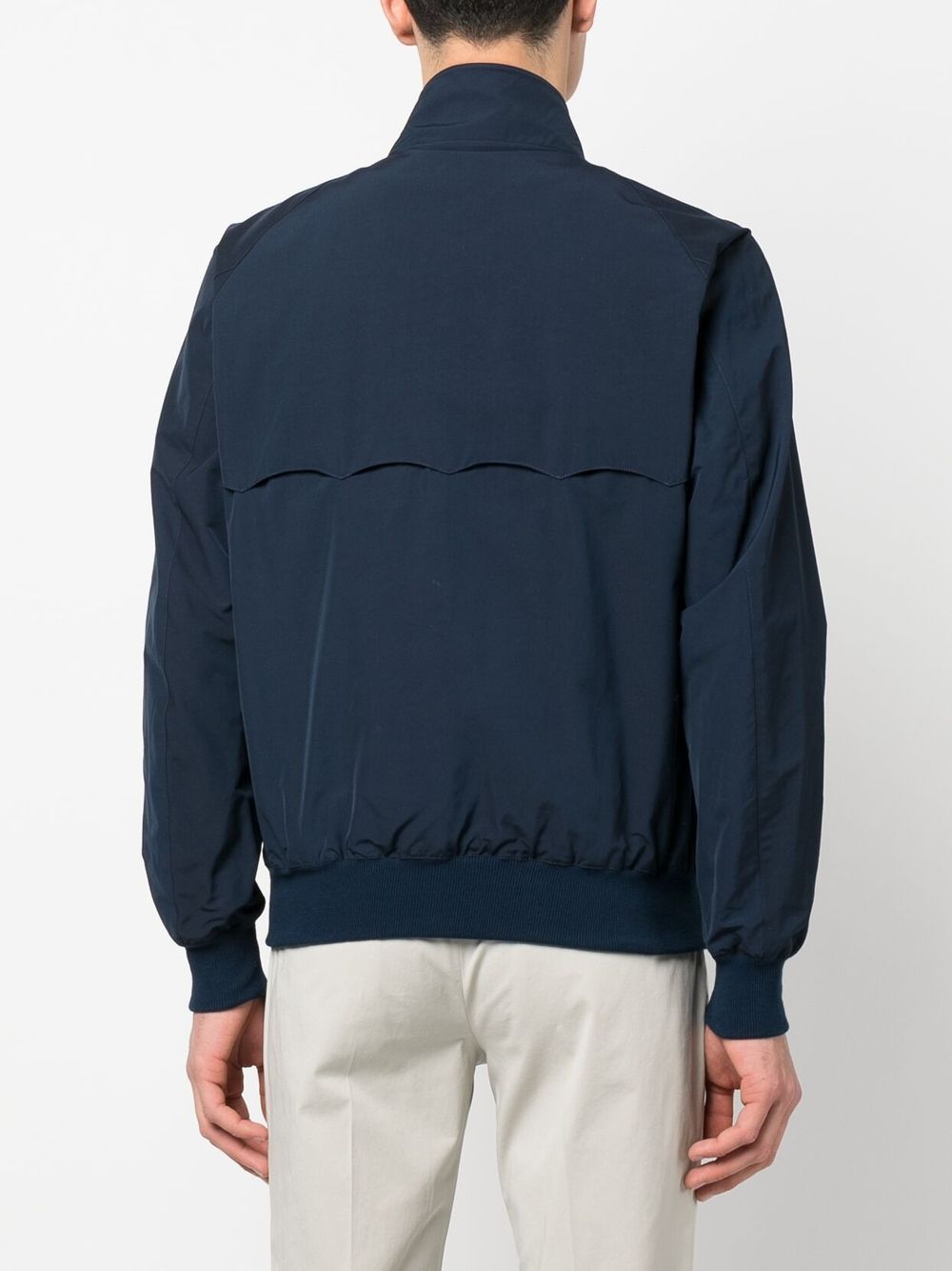 long-sleeve bomber jacket
