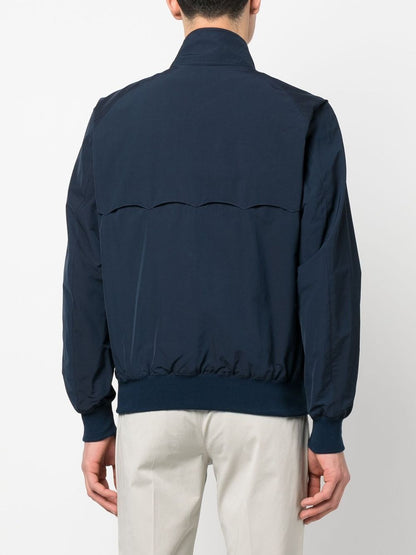 Long-sleeve bomber jacket