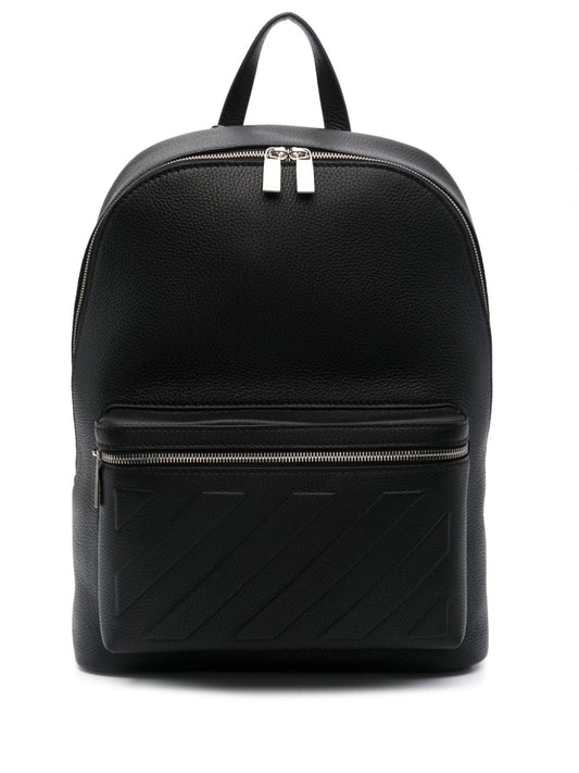 Leather backpack