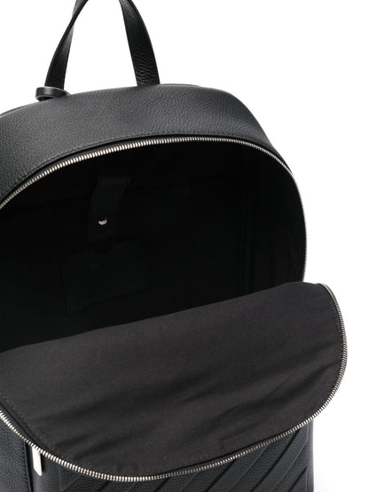 Leather backpack