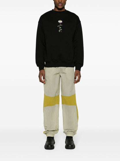 Floral-print sweatshirt