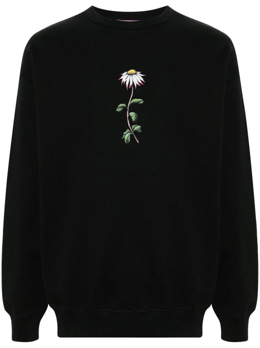Floral-print sweatshirt
