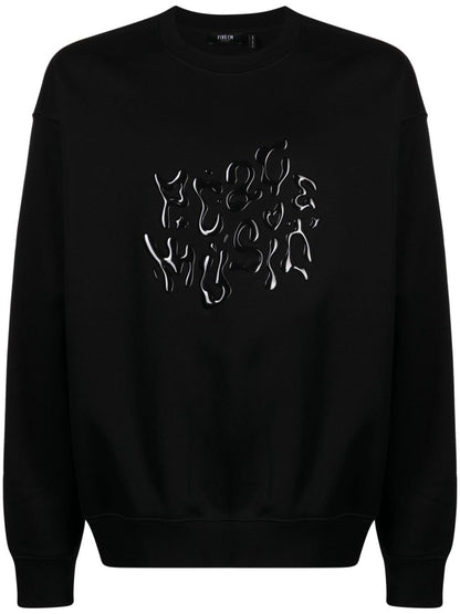 Cotton-blend sweatshirt