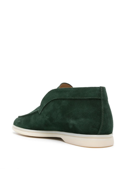 Suede ankle boots