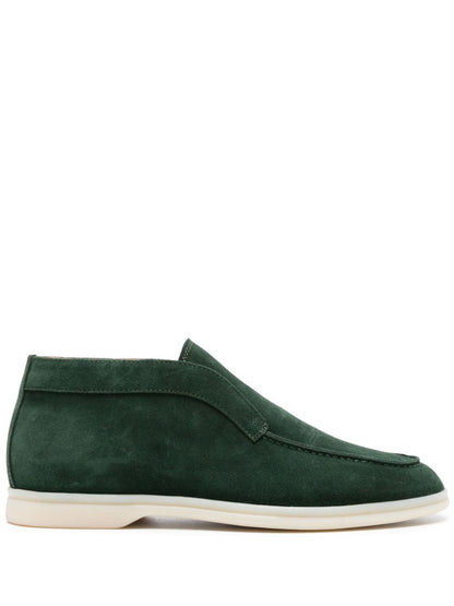 Suede ankle boots