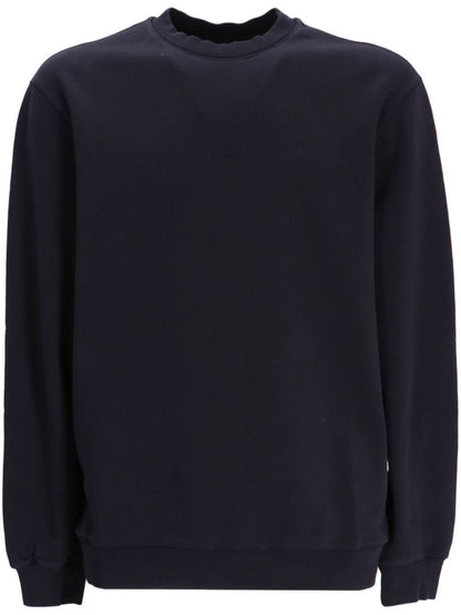 Crew-neck cotton sweatshirt