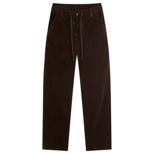 Plush corduroy pants