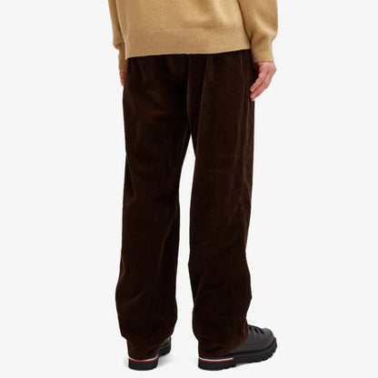 Plush corduroy pants