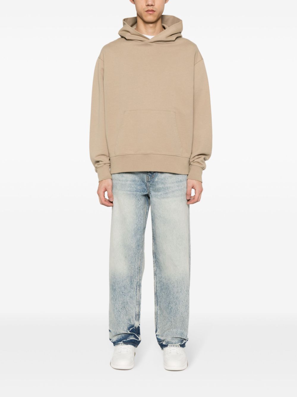 straight-leg jeans