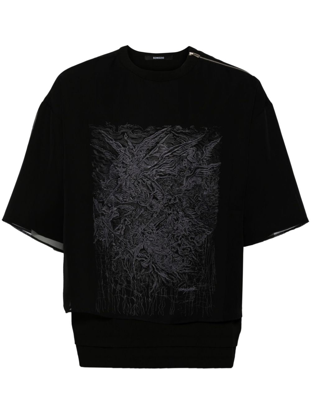 embroidered t-shirt
