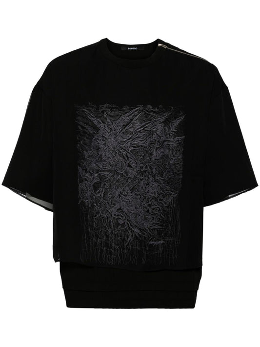 Embroidered T-shirt
