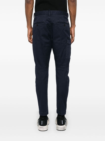 Mid-rise cargo trousers