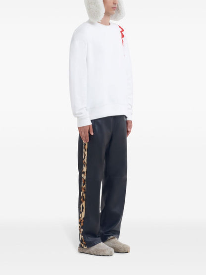 Logo-appliqué sweatshirt