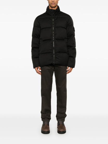 Compass-badge jacket