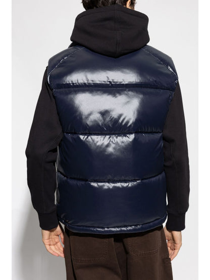 White Duck Down Puffer Vest