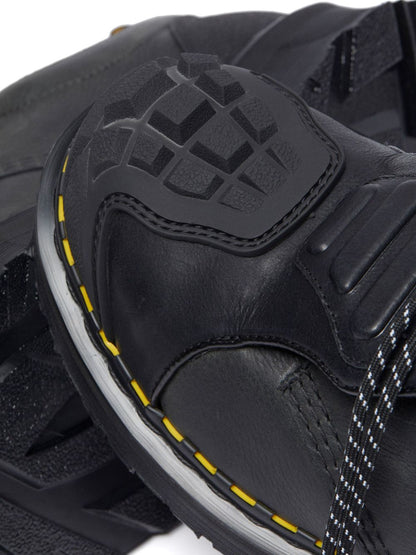 Leather derby shoes