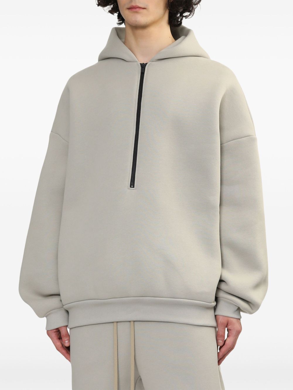 half-zip hoodie