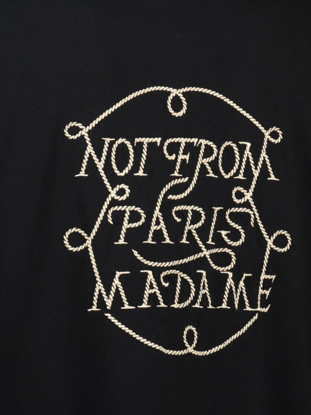 embroidered logo t-shirt